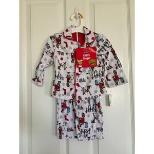 NWT Grinch Christmas Pajama Set Size 12 Months